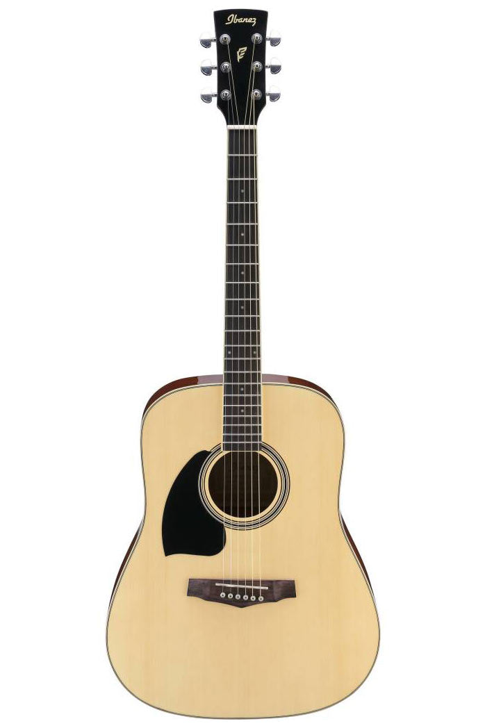 Ibanez PF15 Left Handed Dreadnought Acoustic Guitar - Natural High Gloss