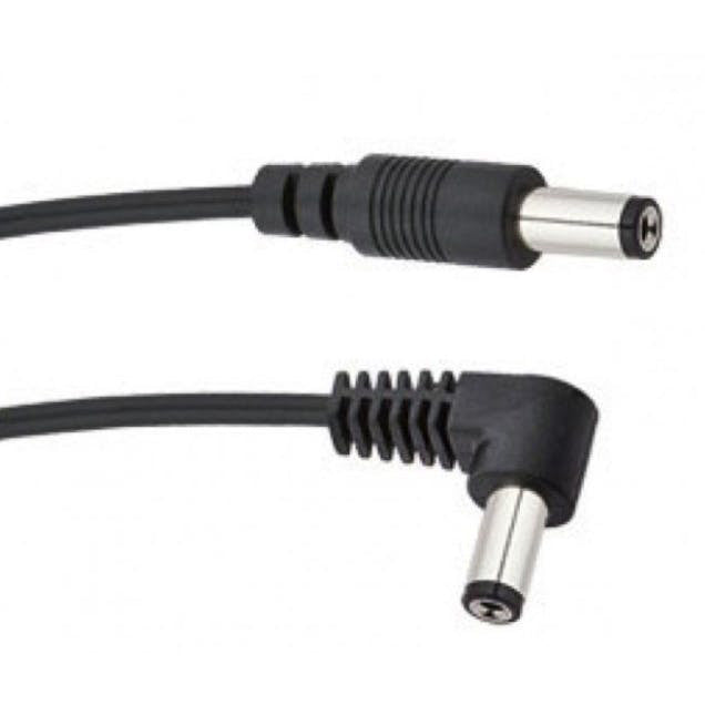 Voodoo Lab PPBAR-RS 2.1mm Straight and Right Angle Barrel Cable - Bananas at Large®