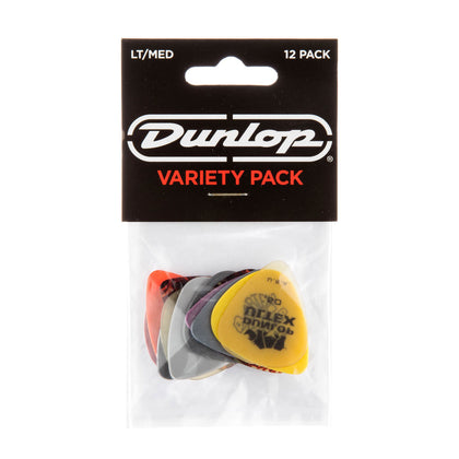 Dunlop PVP101 Variety 12 Pack Light/Medium Guitar Picks