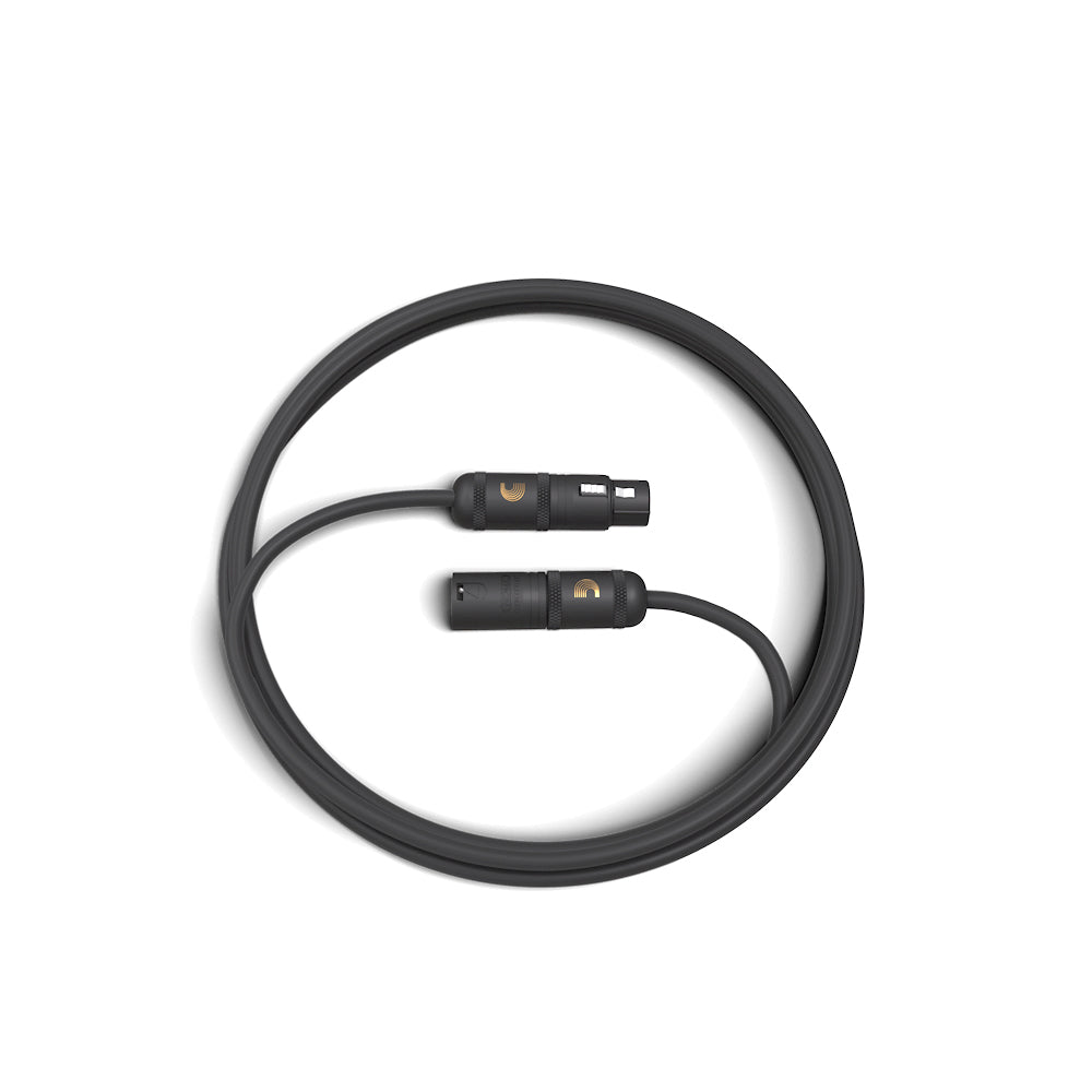 D'Addario PW-AMSM-10 American Stage XLR Microphone/Powered Speaker Cable - XLR to XLR - 10ft