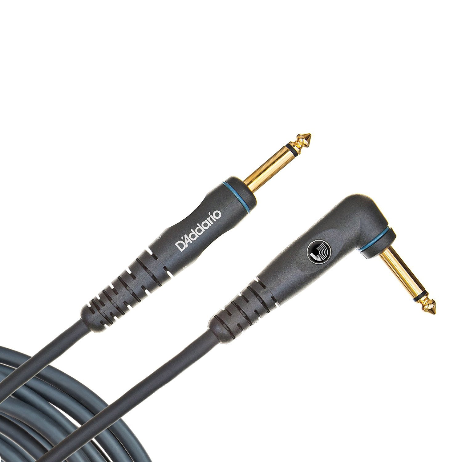 D'Addario Câble instrument gamme Custom, à angle droit, 3 m D'Addario Câble instrument gamme Custom, à angle droit, 3 m
