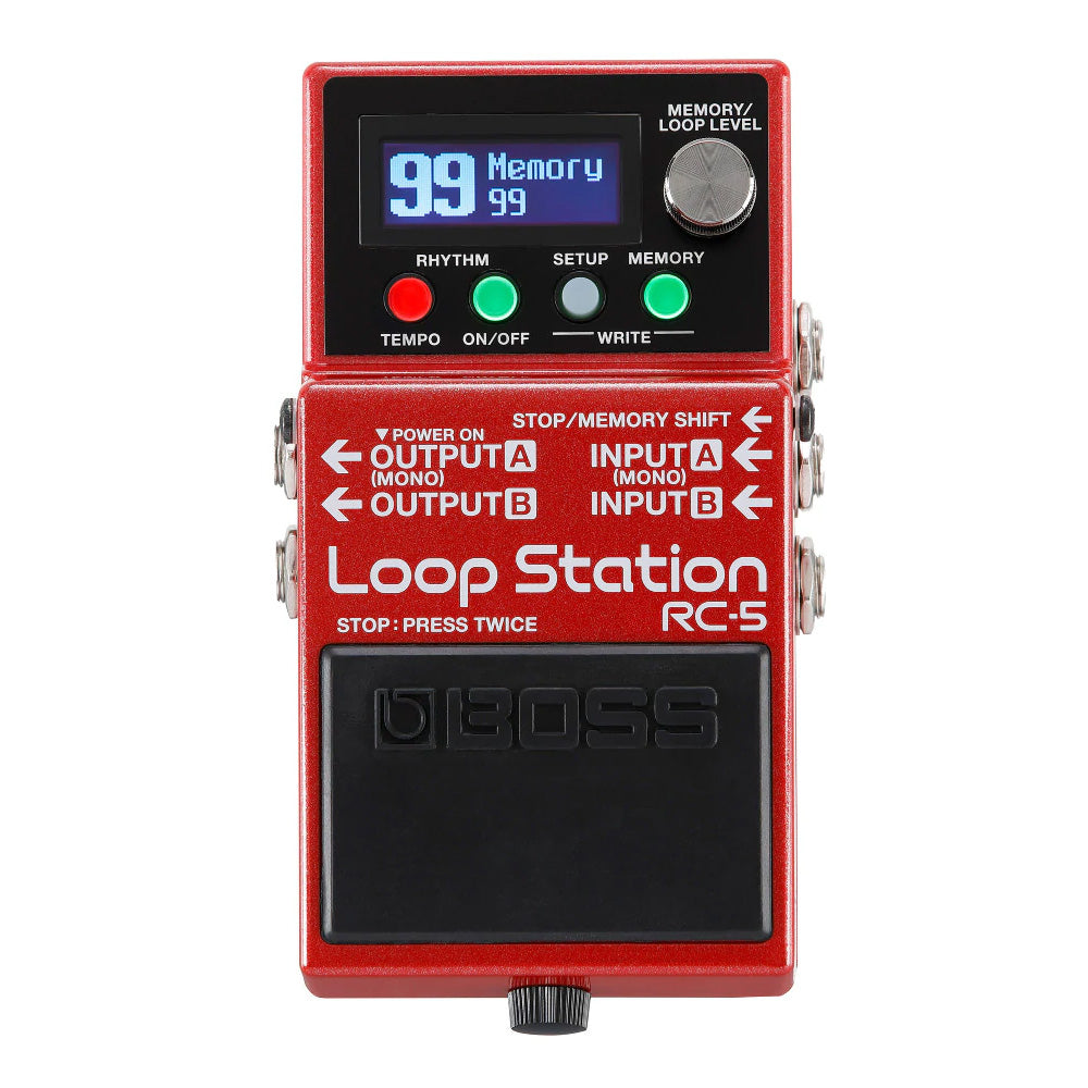 BOSS RC-5 Loop Station Pedal – Bananas At Large Inc.® Musical Instruments & Pro Audio