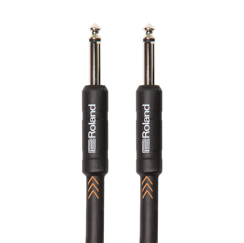 Roland RIC-B15 Black Series Straight to Straight Instrument Cable - 15 ft. - Bananas at Large®