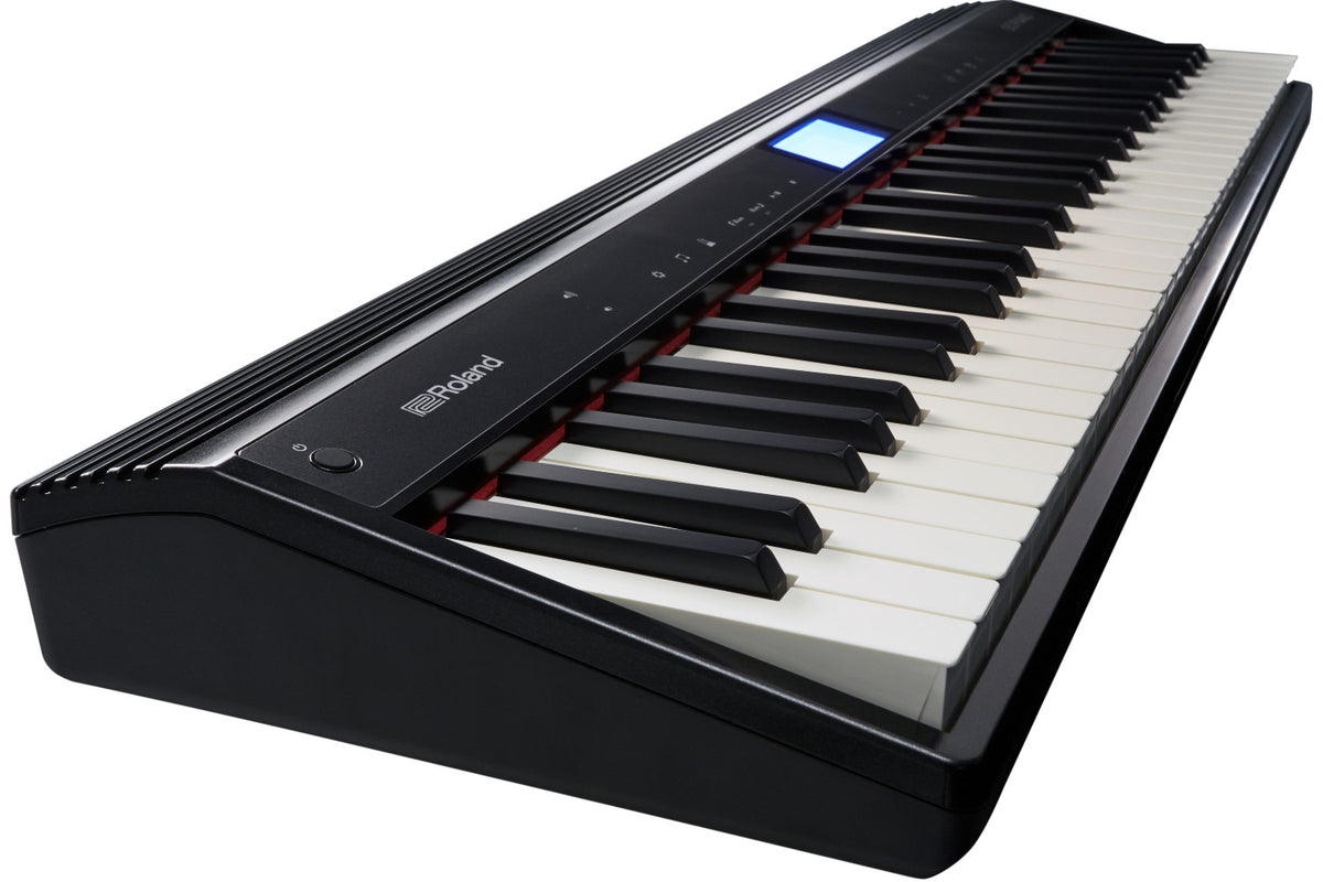 Roland GO:PIANO Portable 61-Key Digital Piano with Music Rest - Black - Bananas at Large®