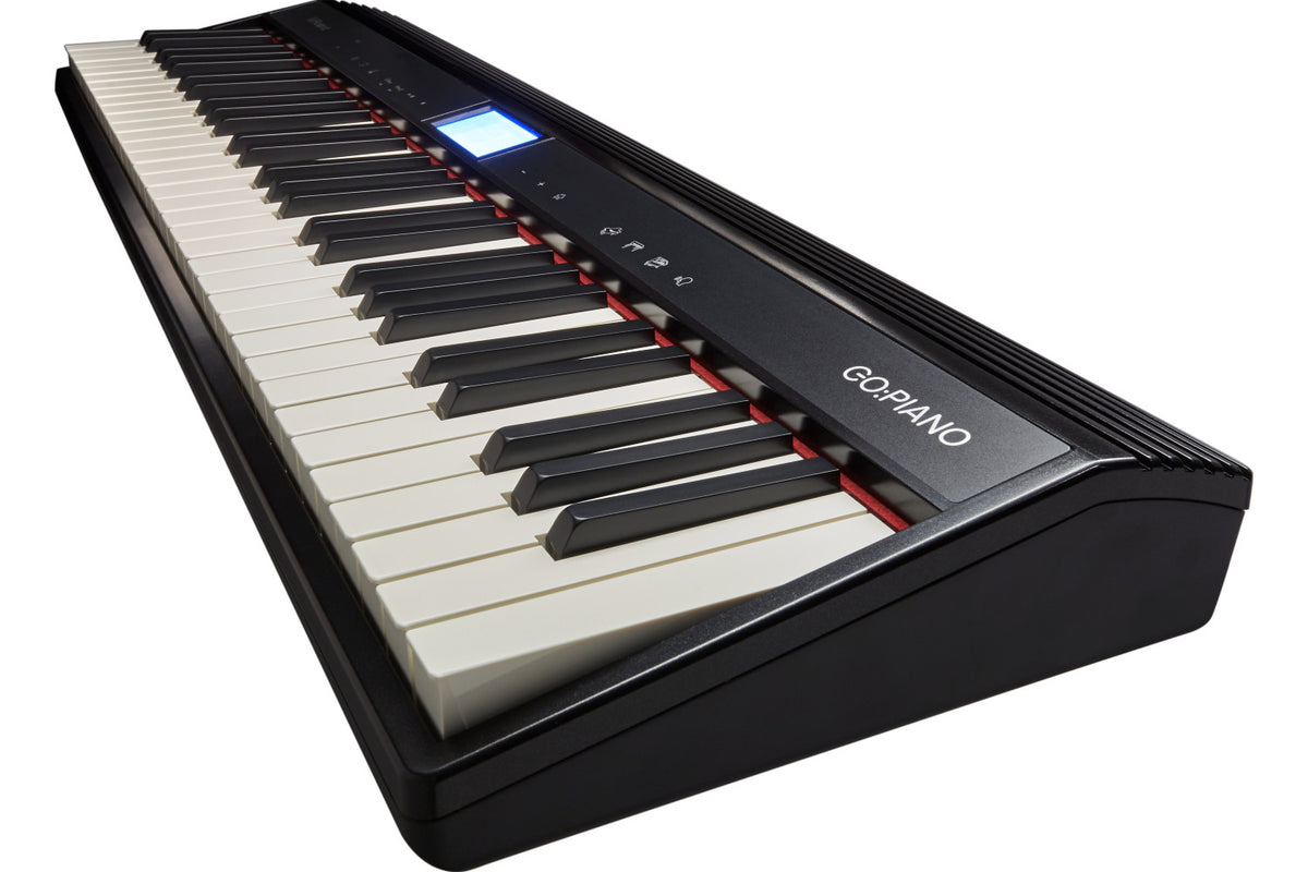 Roland GO:PIANO Portable 61-Key Digital Piano with Music Rest - Black - Bananas at Large®