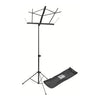On-Stage SM7122BB Compact Sheet Music Stand with Bag - Black
