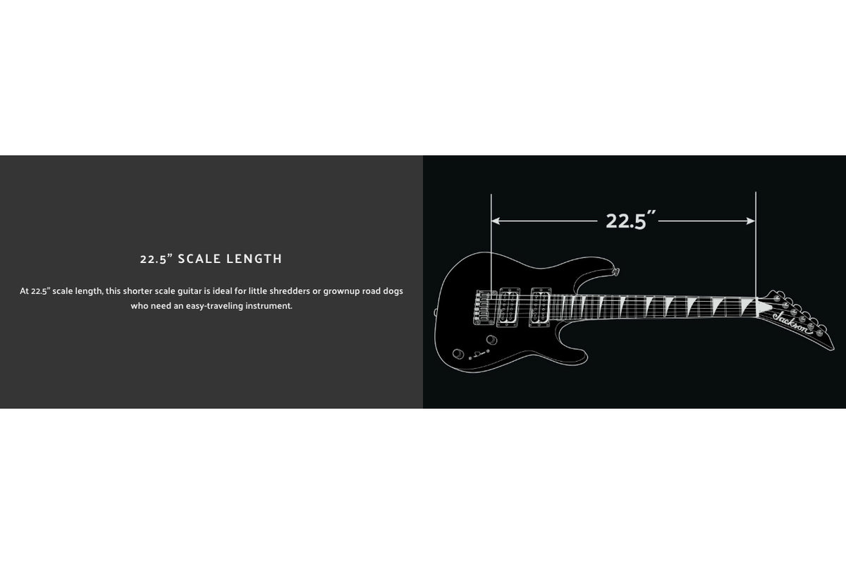 Jackson JS Series Dinky Minion JS1X with Amaranth Fretboard - Black
