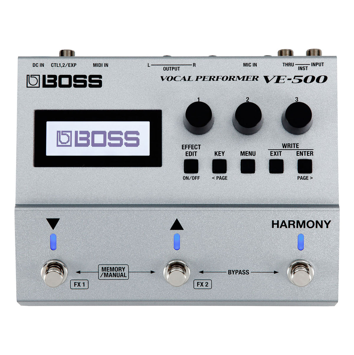 BOSS VE-500 Vocal Performer Multi-Effects Pedal - Bananas at Large®