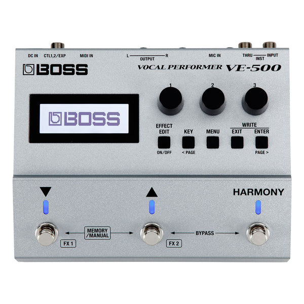 BOSS ボーカルパフォーマーVE-500 美品 BOSS VE-500 Vocal Performer Multi-Effects Pedal – Bananas At Large
