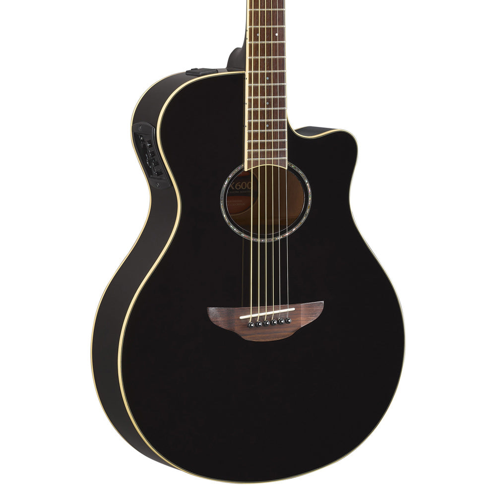 Yamaha APX600 Acoustic-Electric Guitar - Black - Bananas at Large®