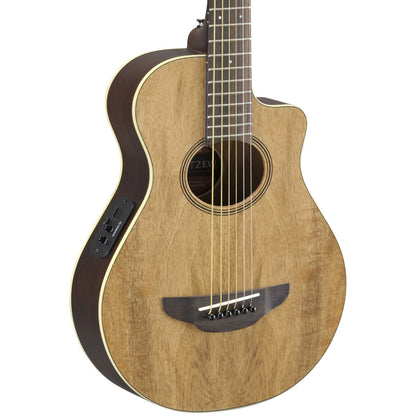 Yamaha APXT2EW APX Thinline 3/4 Size Acoustic/Electric Guitar with Exotic Wood - Natural