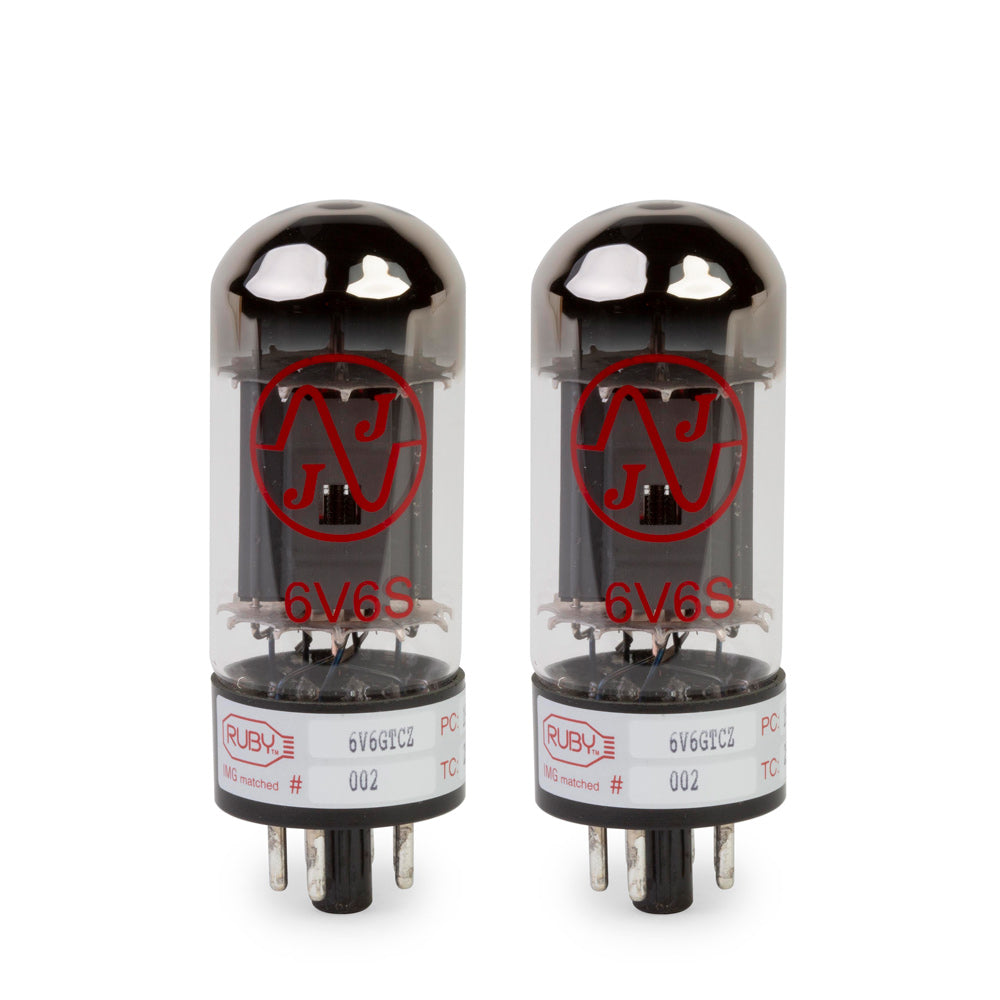 JJ Electronic 6V6S Matched Pair - Vacuum Tubes For Amplifiers