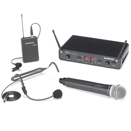 Samson Concert 288 All-in-One Dual-Channel Wireless System - Frequency Band Group I - 518-566 MHz