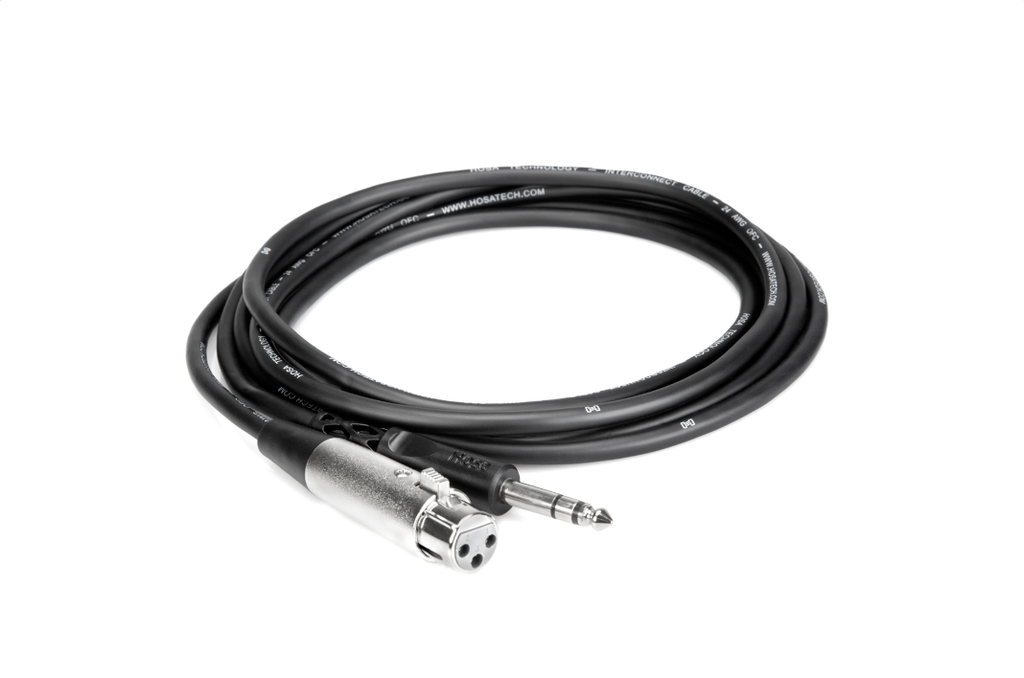 Hosa Balanced Interconnect Cable, 1/4 in. to XLR - 10 ft. - Bananas at Large®