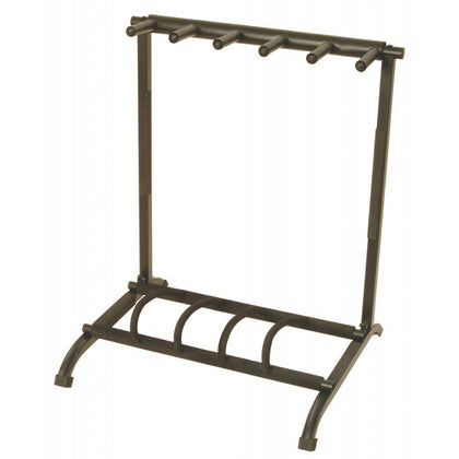 On-Stage GS7561 5-Space Foldable Multi-Rack Guitar Stand