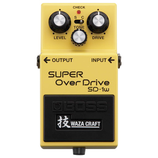 Boss SD-1W Super Overdrive Waza Craft Special Edition Pedal - Bananas at Large - 1