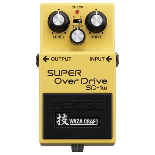 BOSS SD-1W Super Overdrive Waza Craft Special Edition Pedal