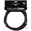 Fender Custom Shop Performance Series Cable, Straight to Straight 10ft, Black Tweed - Bananas At Large®