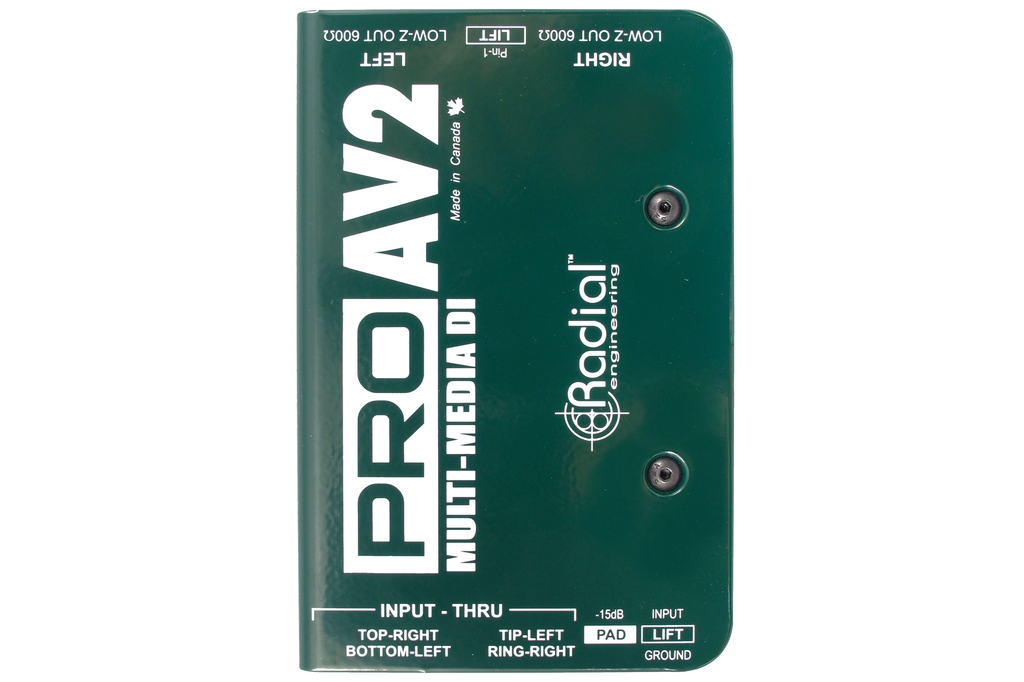 Radial ProAV2 Stereo Direct Box