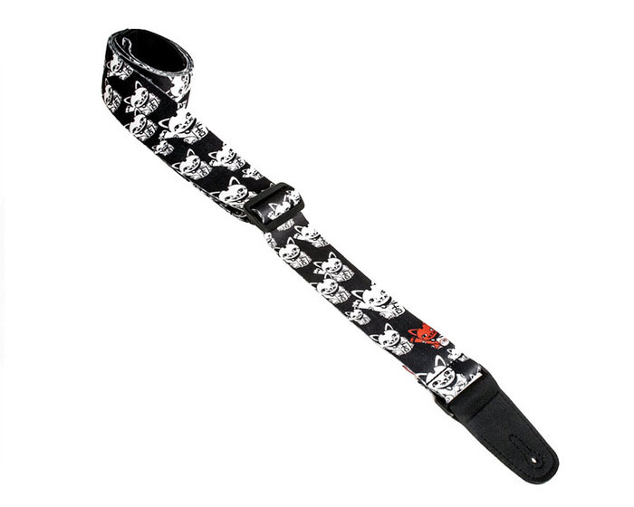 Henry Heller HSUB2 2 in. Sublimation Printed Polyester Guitar Strap - Bananas At Large®