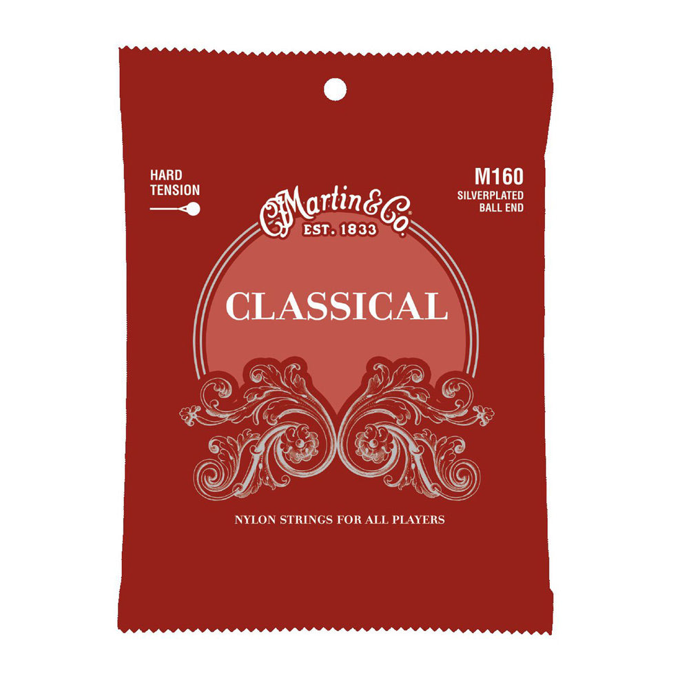 Martin Silverplated Ball End Classical Strings - Hard Tension