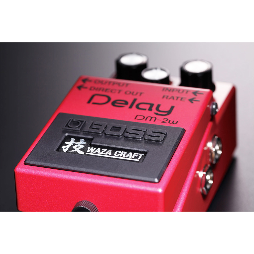 BOSS DM-2W Analog Delay Waza Craft Special Edition Pedal BOSS DM-2W Analog Delay Waza Craft Special Edition Pedal