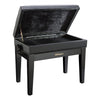 Roland RPB-400PE Piano Bench with Cushioned Seat - Polished Ebony
