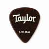 Taylor - 80778 - Celluloid Guitar Picks (12 Pack) - 351 Shape (1.21mm) - Tortoise Shell