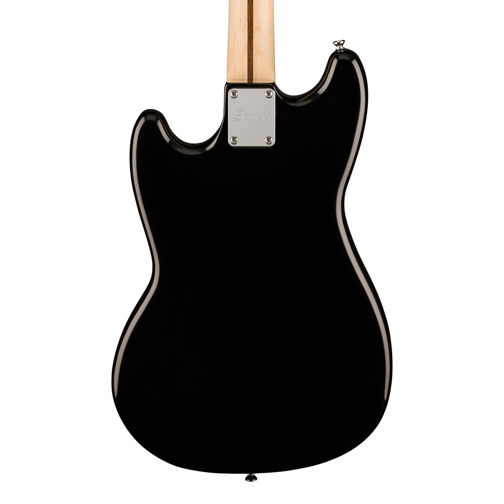 Squier Sonic Bronco Bass - Black with Laurel Fingerboard & White Pickguard