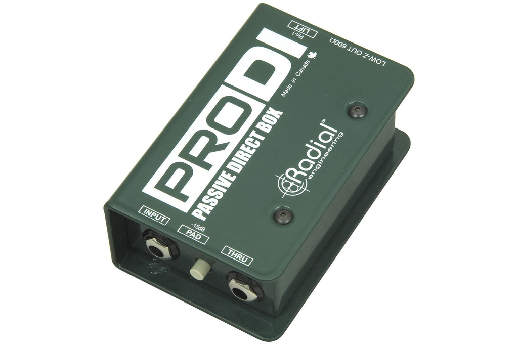 Radial ProDI Passive Direct Box – Bananas At Large Inc.® Musical Radial ProDI Passive Direct Box – Bananas At Large Inc.® Musical