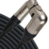 Rapco NM1-6AM Microphone Cable - Right-Angle XLR Female to Straight XLR Male - 6 ft.