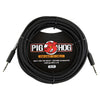Pig Hog Vintage Series Black Woven TRS Cable - 25 ft.
