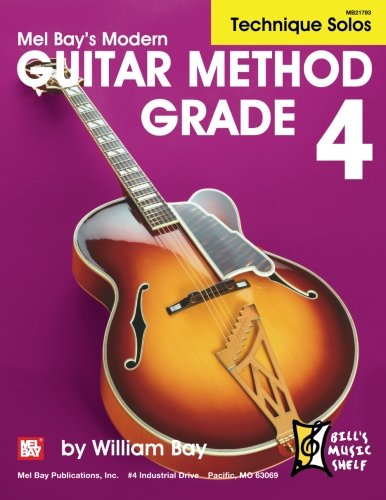 Mel Bay Modern Guitar Method Grade 4 - Technique Solos - Book