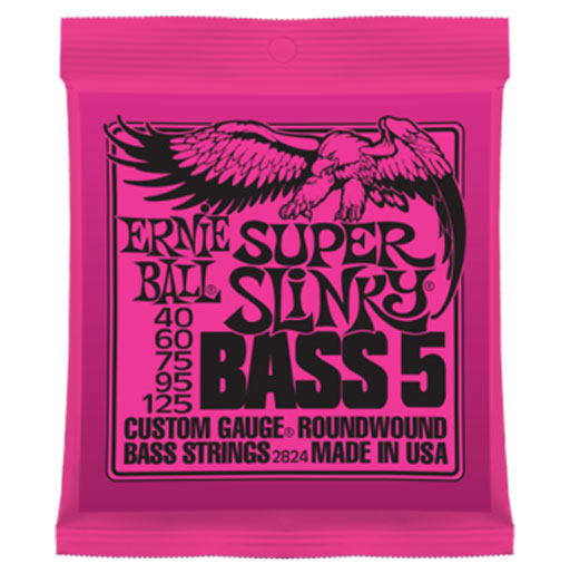 Ernie Ball Super Slinky 5-String Bass Nickel Wound - Bananas At Large®
