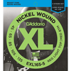 D'Addario EXL165-5 Nickel Wound 5-String Custom Light Long Scale Bass Strings 45-135 - Bananas At Large®