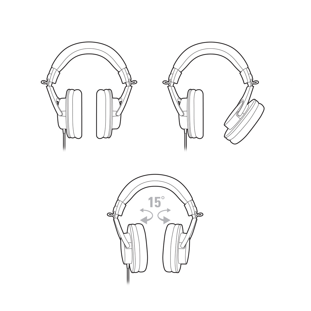 Audio-Technica ATH-M20x Professional Monitor Headphones - Bananas at Large®