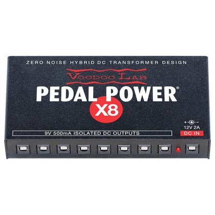 Voodoo Lab Pedal Power X8 High Current 8-Output Isolated Power Supply