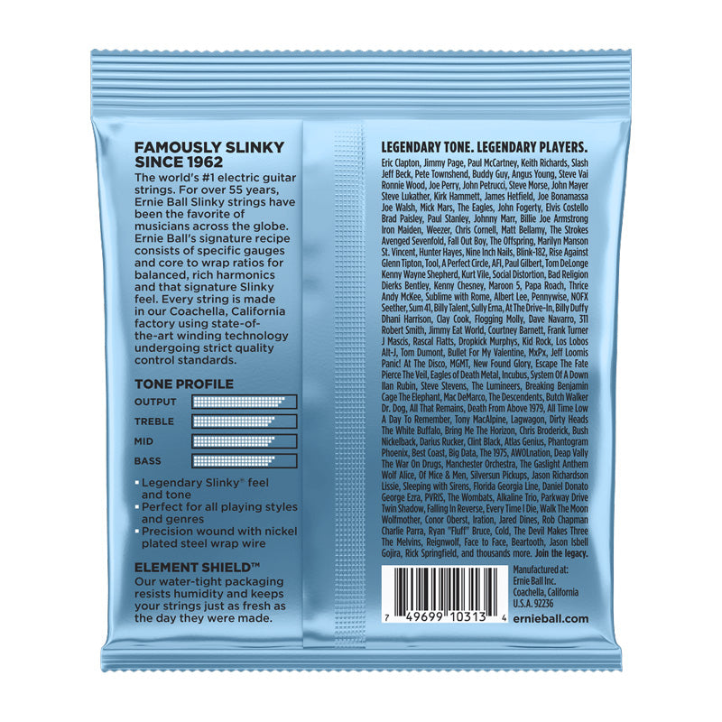 Ernie Ball P02212 Primo Slinky Nickel Wound Electric Guitar Set Strings - Bananas at Large®