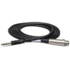 Hosa - STX-103F - 3 ft Balanced Interconnect Cable - XLR Female to 1/4 in TRS Male