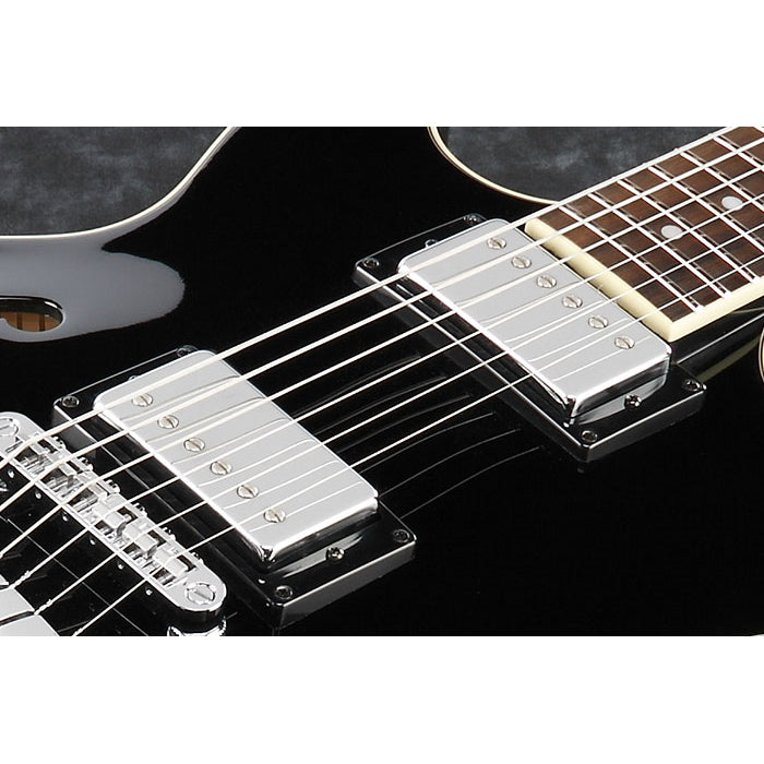 Ibanez Artcore AF75G Hollow Body Electric Guitar - Black Flat