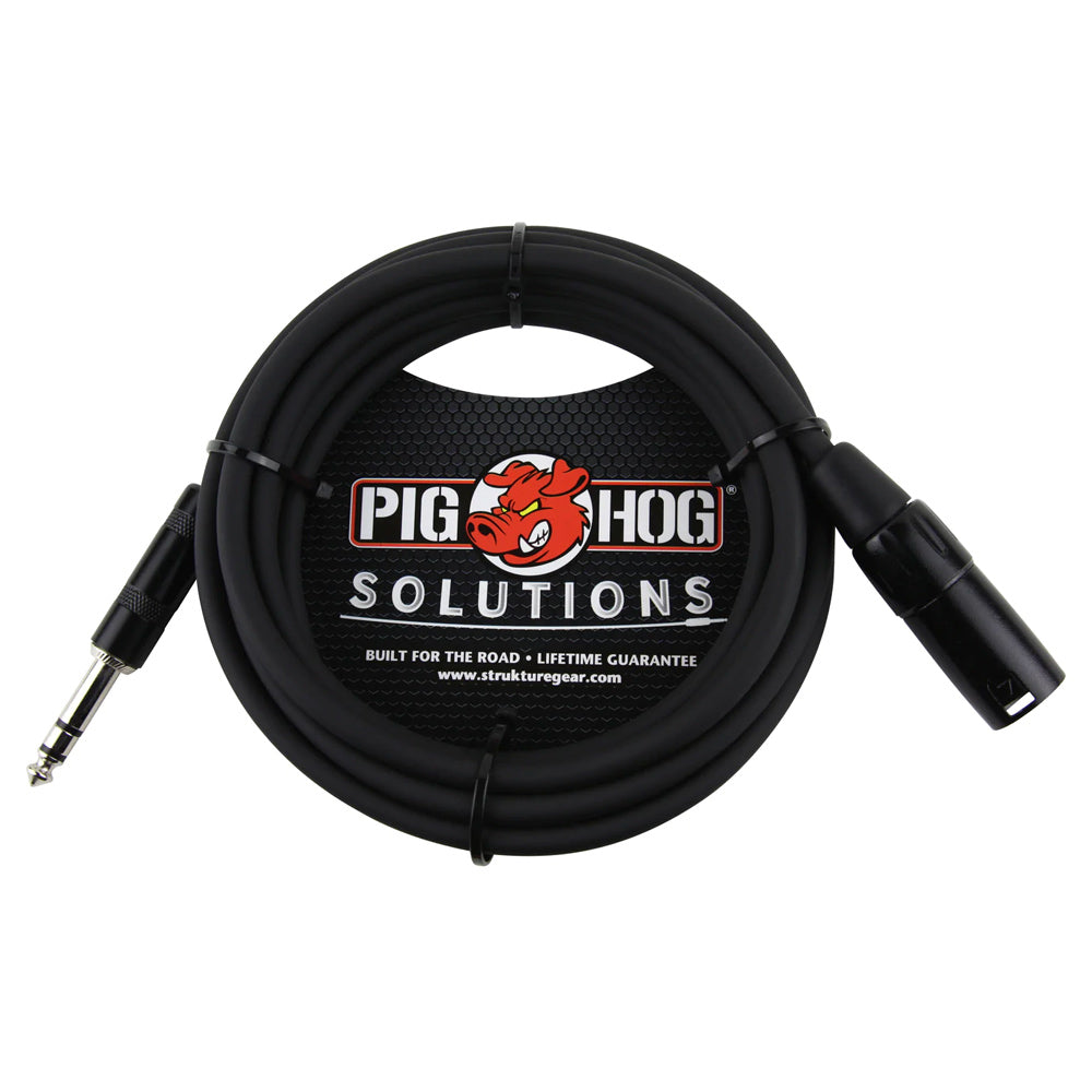 Pig Hog PX-TMXM50 TRS(M)-XLR(M) Balanced Cable - 50 ft.