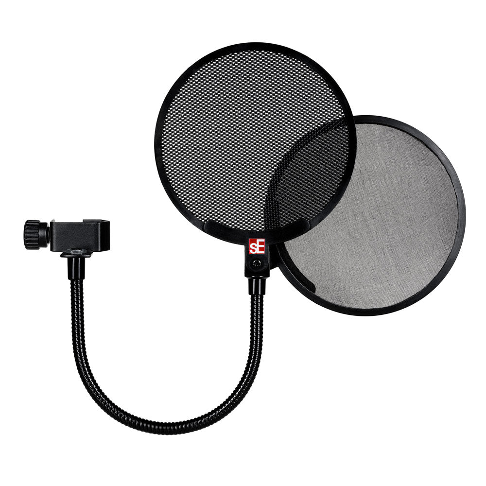 sE Dual-Pop Dual Metal and Fabric Pop Filter - Bananas at Large®