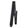 Perri's Leathers 2 in. Leather Guitar Strap - Black