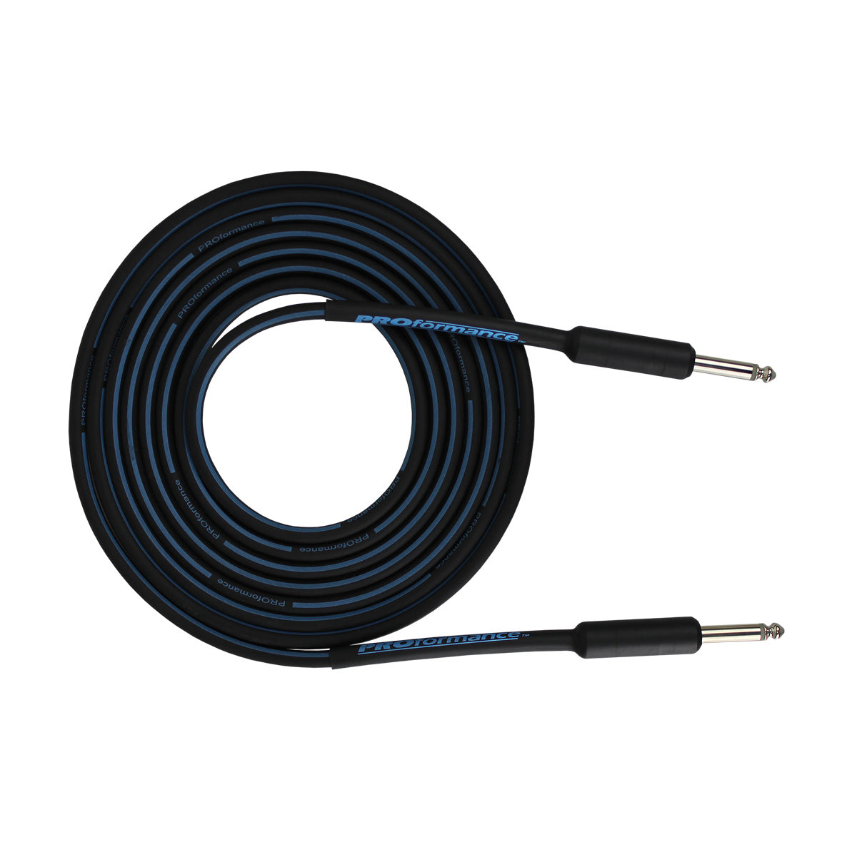 PROformance PRP-20 Instrument Cable, Straight to Straight, 1/4 in. to 1/4 in. - 20 ft. - Bananas at Large®