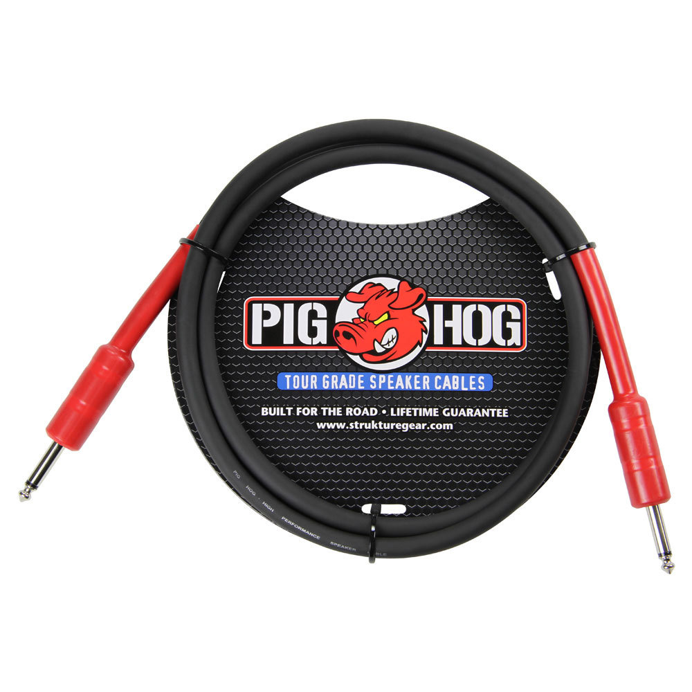 Pig Hog PHSC5 8mm Speaker Cable, 5ft (14 gauge wire) - Bananas at Large