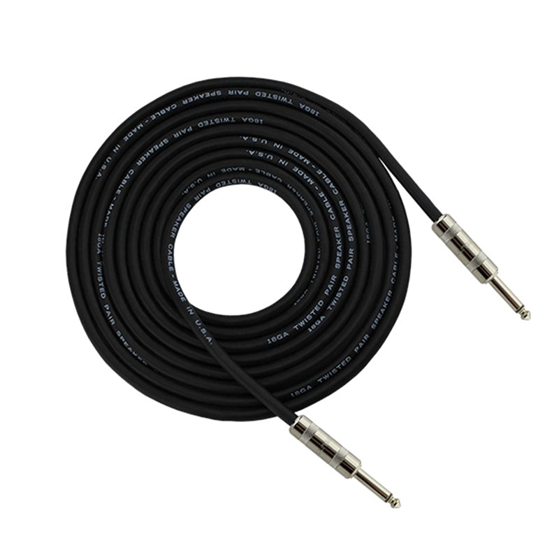 StageMASTER SRS18-3 Speaker Cable, 1/4 in. to 1/4 in. - 3 ft. – Bananas ...