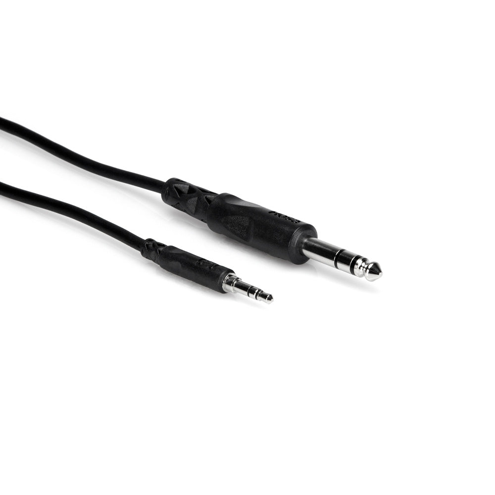 Hosa Stereo Interconnect 3.5mm TRS to 1/4in TRS - 10 ft.