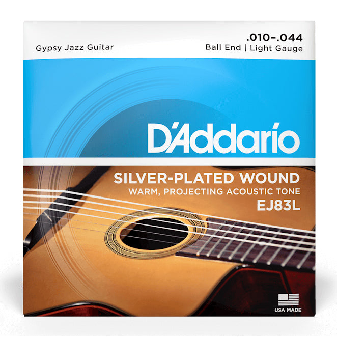 D'Addario EJ83L Phosphor Bronze Acoustic Strings, Light, 12-53 - Bananas at Large®