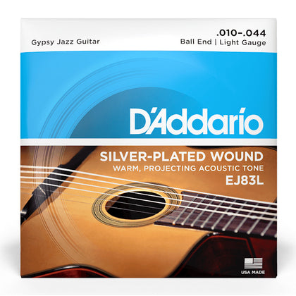 D'Addario EJ83L Phosphor Bronze Acoustic Strings, Light, 12-53