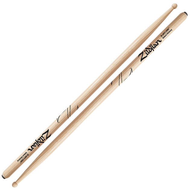 Zildjian 7A Anti-Vibe Drumsticks - Round Wood Tip
